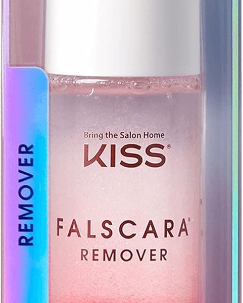 KISS Falscara DIY Eyelash Extension Remover with Natural Rosewater, 50 Ml, Pink