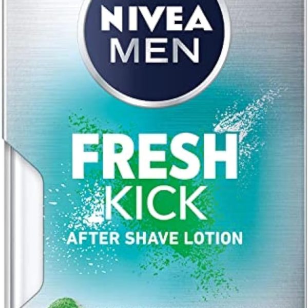 NIVEA MEN After Shave Lotion, Fresh & Cool Mint Extract, 100ml