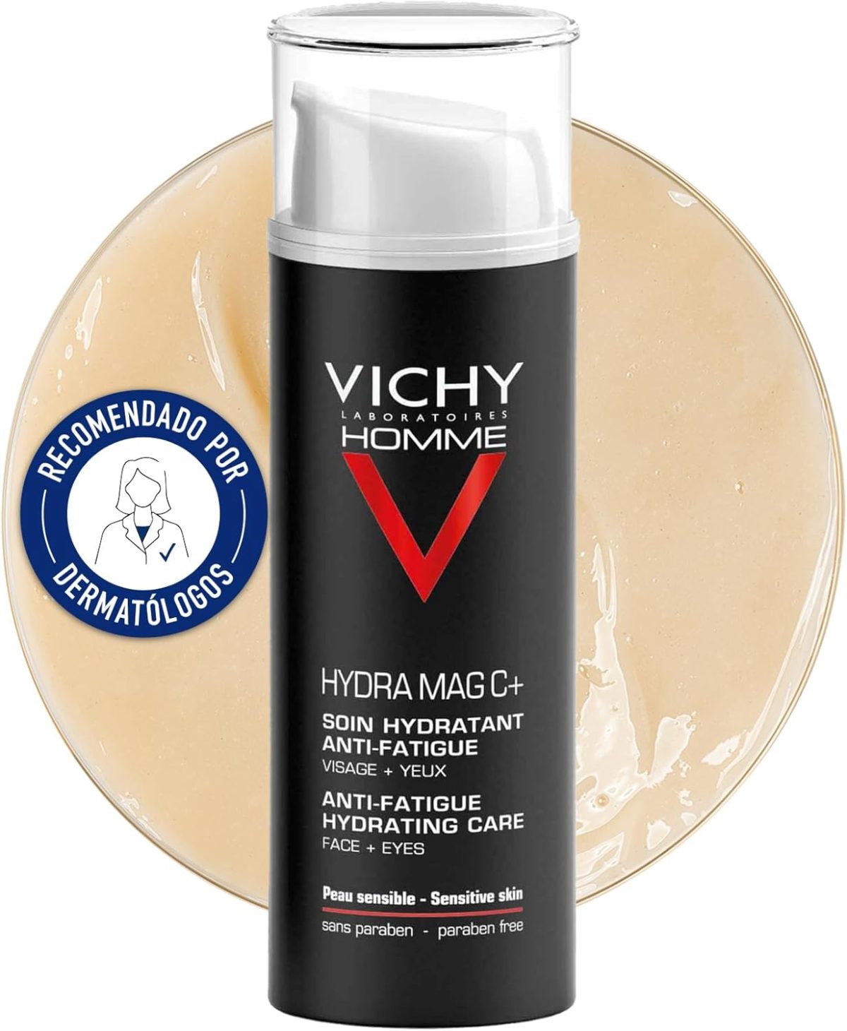 Vichy Homme Hydramag C Anti Fatigue Hydrating Care Face-eyes 50ml