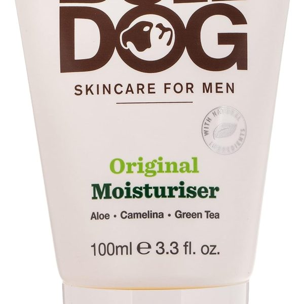 Bull Dog Skin Softening Moisturiser for Men;With Aloe Vera,Camelina Oil,Green Tea;Hydrating;Non-Greasy;Non Sticky;For All Skin Type;No Irritation;Original Fragrance;Daily Use;100 ML -Fathers Day Gift