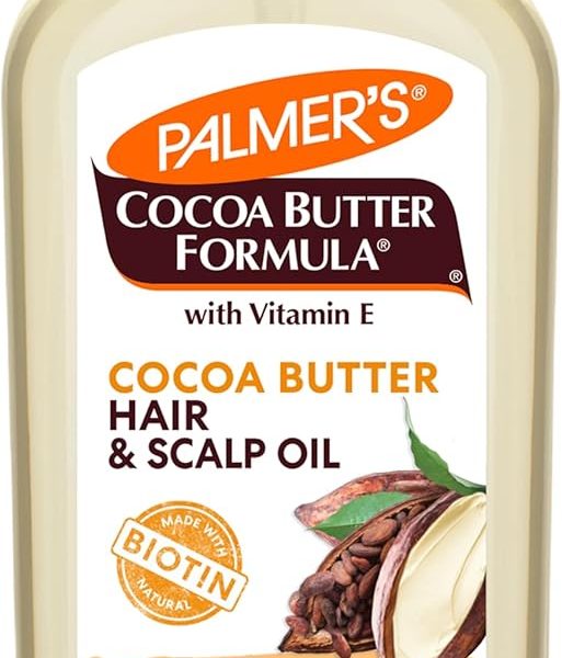 Palmer's Cocoa Butter & Biotin Length Retention Hair and Scalp Oil, 5.1 Ounce