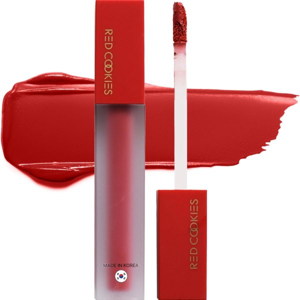 Red Cookies Korean Long Lasting Brownie Velvet Tint Lipstick - Shade: B7 Mood Coral