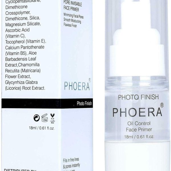 ONEKLIK PHOERA Face Primer Make up Primer Makeup Foundation Oil control Lasting Foundation primer base (18 ml)