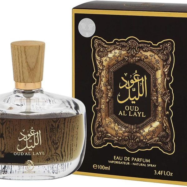 My Perfumes OUD AL LAYL from ARABIYAT Eau De Parfum for Men and Women Long Lasting Arabian Perfume, 100ml