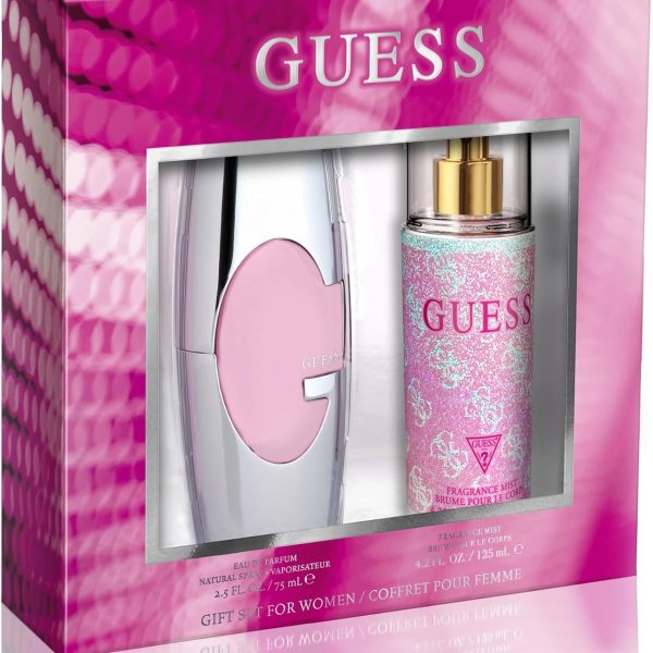 GUESS PINK (W) SET EDP 75ML + 125ML BODY MIST