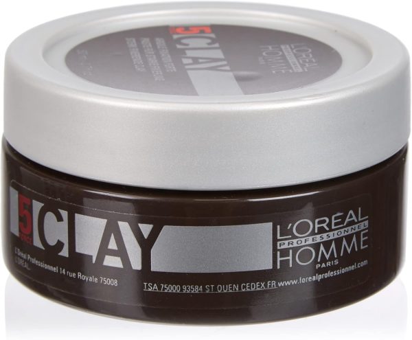 L’Oréal Professionnel Homme Strong Hold Matt Clay 50 ml