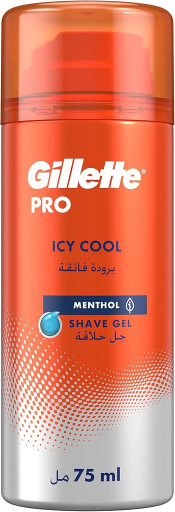 Gillette Pro Shave Gel Icy Cool Menthol 75ml