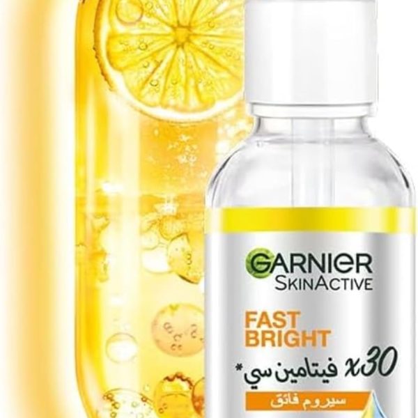 Garnier Fast Bright SkinActive Vitamin C + Niacinamide Anti-Dark Spot 30x Booster Serum 30ML