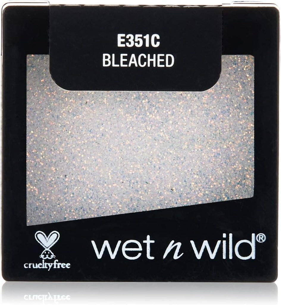 Wet n Wild Glitter Single Eyeshadow - Bleached (E351C)