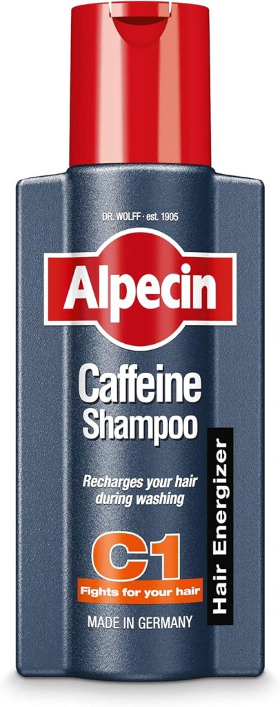 Alpecin Caffeine Shampoo for Men, 250ml, milky white, 250 ml (Pack of 1)