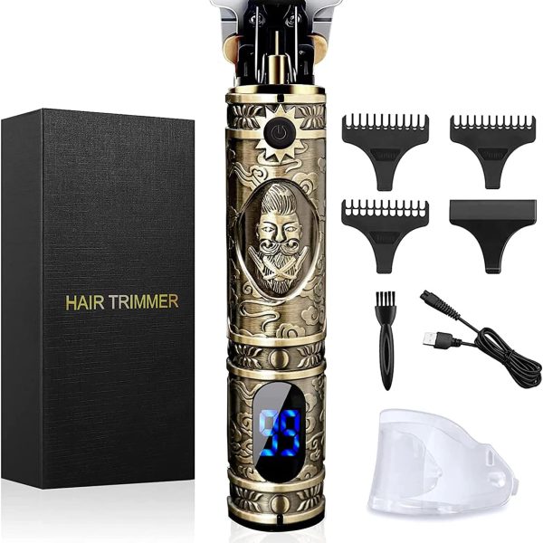 Solati Men Hair Clippers Beard Trimmer, 1500mAh Battery and 180 Mins