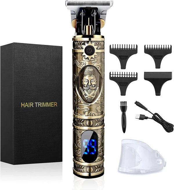 Solati Men Hair Clippers Beard Trimmer, 1500mAh Battery and 180 Mins