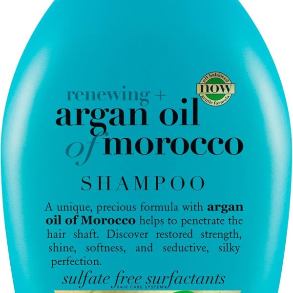 OGX, Shampoo, Renewing+ Argan Oil of Morocco, 385ml