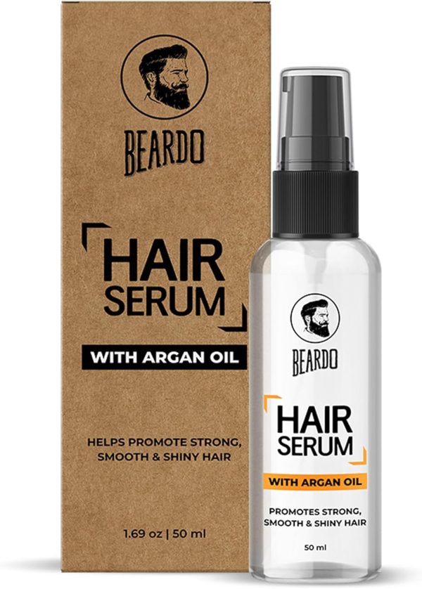 Beardo Hair Serum With Argan Oil For Men, 50ml