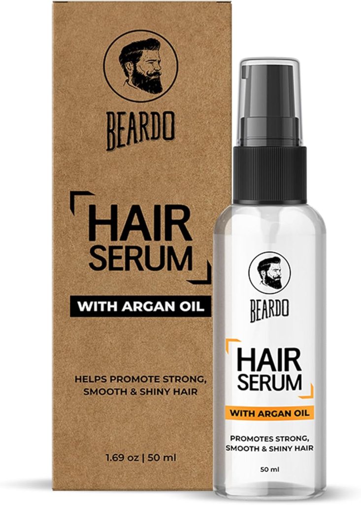 Beardo Hair Serum With Argan Oil For Men, 50ml