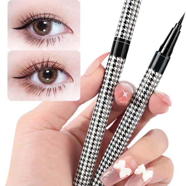 NOVOLAN Liquid Eyeliner Eye Liner Long Lasting Eye Pencil Matte Liquid, Ultra-fine liquid eyeliner, Waterproof and Sweat-proof, No Smudge, Not Easy to Fade, Long-lasting and Quick-drying (black)