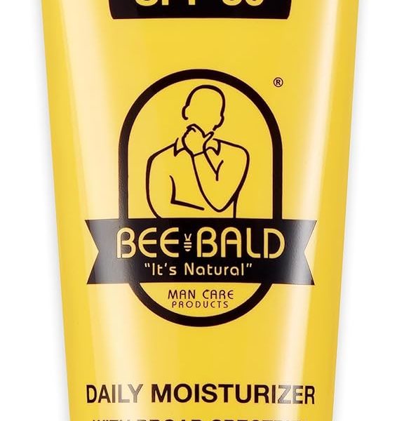 Bee Bald Smooth Plus Daily Moisturizer with SPF 30 Broad Spectrum Sunscreen