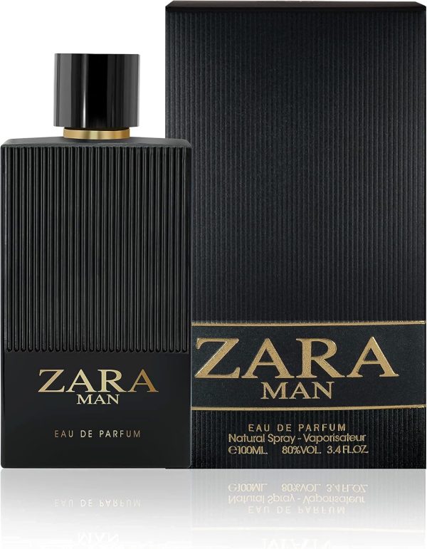 Zara Man Eau de Parfum By Fragrance World For Unisex, 100ml