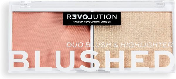 Makeup Revolution Relove Colour Play Blushed Duo, Sweet