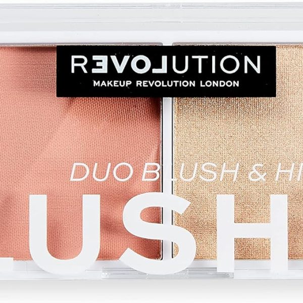 Makeup Revolution Relove Colour Play Blushed Duo, Sweet