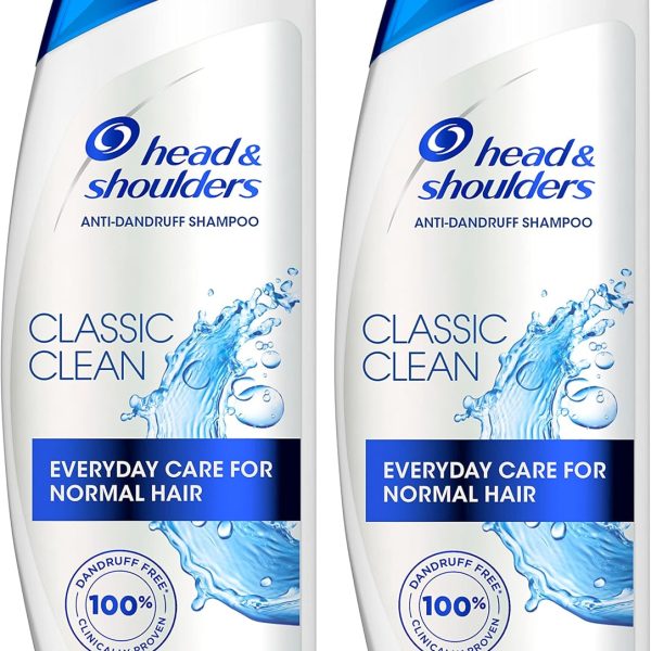 Head & Shoulders Daily Clean Anti-Dandruff Shampoo, 400 ml, Pack of 2