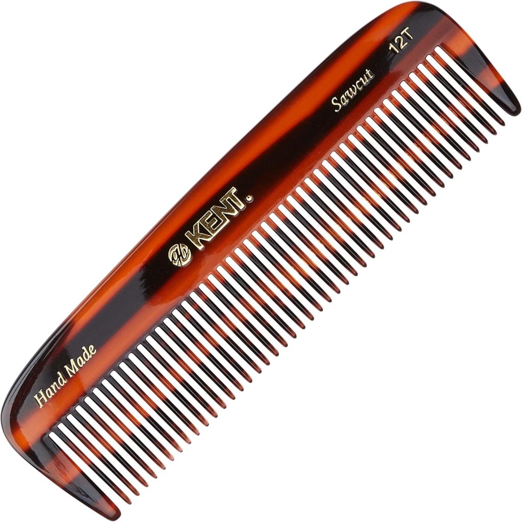 Kent 12T 146mm Medium Coarse Tooth Womens Hair Comb (PACK OF 1)