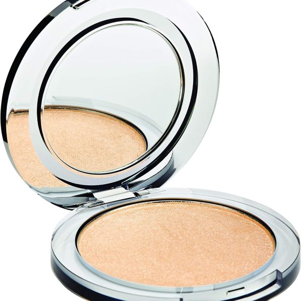 Pur Minerals PÜR Afterglow Highlighting Skin Perfecting Powder - Brightening Setting Powder For Highlight Face Makeup - Blush And Highlighter Palette - Powder Illuminator Highlighter, 0.2 oz