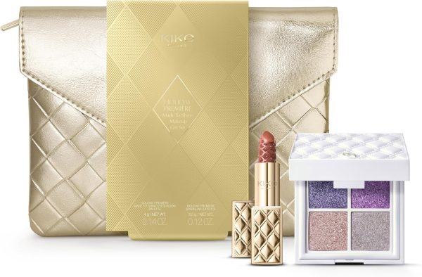 KIKO Milano Holiday Première Made To Shine Makeup Gift Set | Makeup Gift Set Including Eye Palette And Lipstick