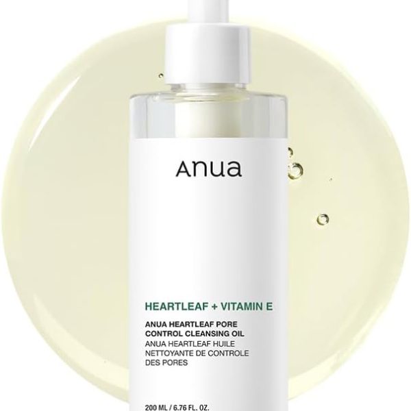 ANUA Heartleaf Pore Control Cleansing Oil Korean Facial Cleanser Daily