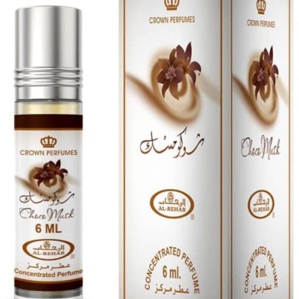 Al Rehab Choco Musk 6ml 2 oz Perfume Oil Crown