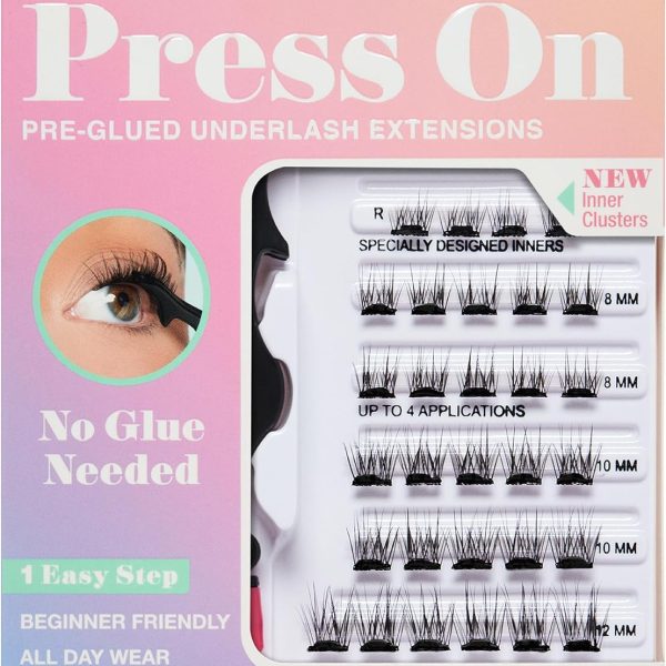 Ardell Naked Press On Pre Glued Underlash Extensions Natural