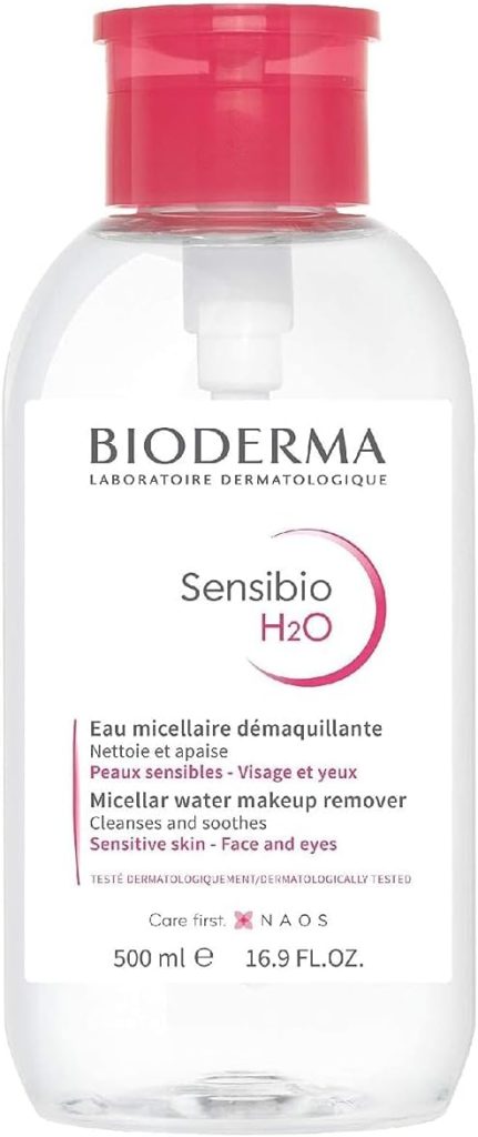 BIODERMA Sensibio H2O Make Up Removing Micellar Water 500Ml With Pump