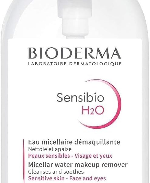 BIODERMA Sensibio H2O Make Up Removing Micellar Water 500Ml With Pump