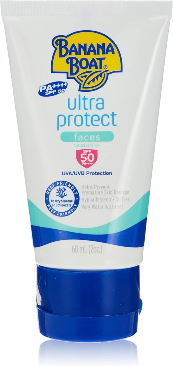 Banana Boat Ultra Protect Faces Sun Screen Lotion SPF 50