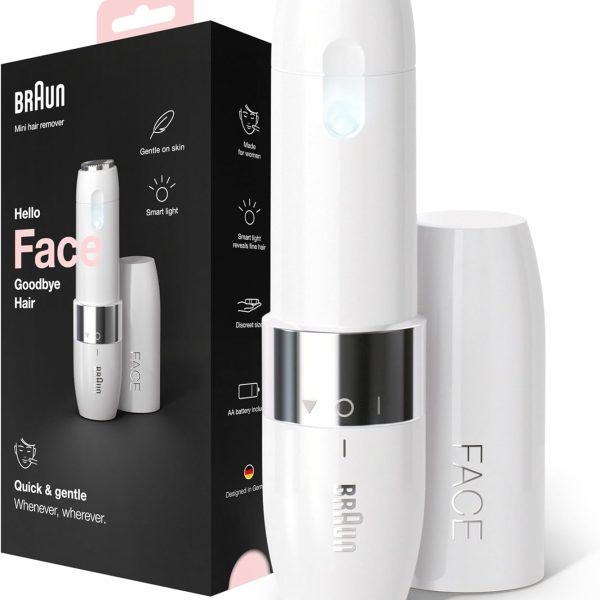 Braun Face Mini Hair Remover FS1000 Electric Facial Hair Removal