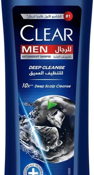 CLEAR Shampoo for men anti dandruff shampoo Deep Cleanse 10x