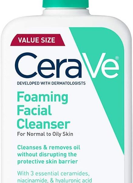 CeraVe CeraVe Foaming Facial Cleanser Makeup Remover and Daily