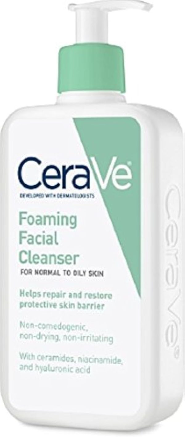 CeraVe Foaming Facial Cleanser 12oz Pack of 2