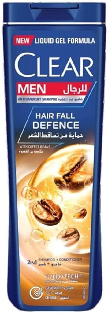 Clear Mens Anti Dandruff Hair Fall Defence 2 in 1 Shampoo