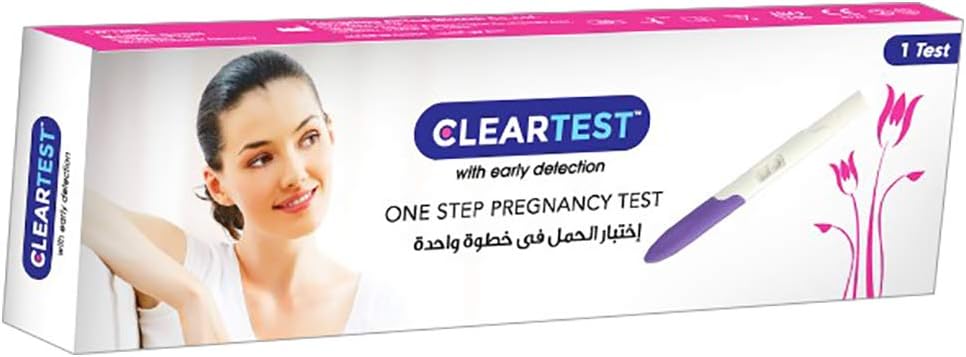 Cleartest One Step Pregnancy Rapid Test Midstream Early Detection