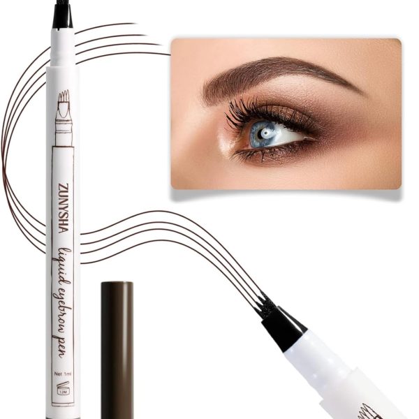 Eyebrow Pen Brown Waterproof Tattoo Pen For Eyebrow 4