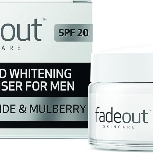 Fade Out Advance Skin Withening Moisturizing Cream For Men Spf20 Niacinamide