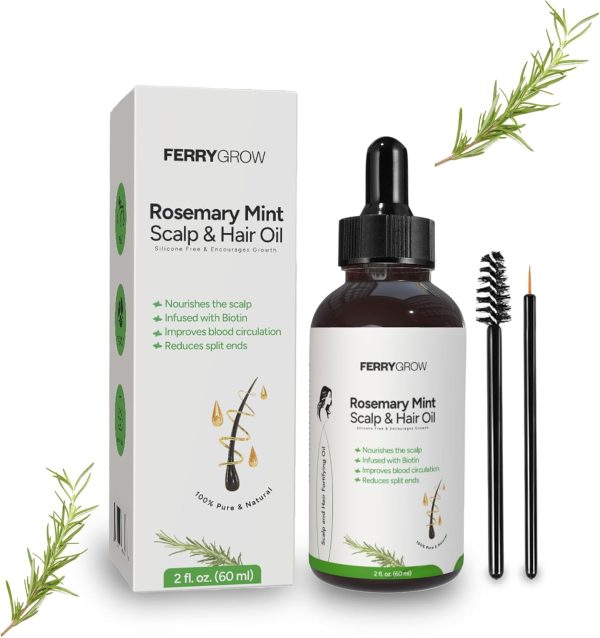 FerryGrow Rosemary Mint Scalp Hair Oil 60 ml Hair