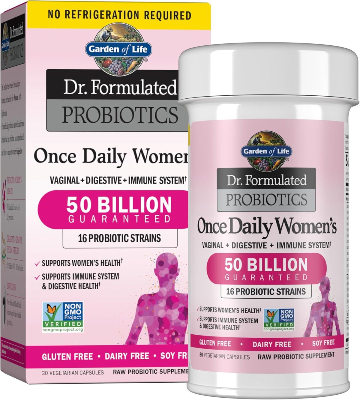 Garden Of Life Dr Formulated Probiotics For Women Prebiotics