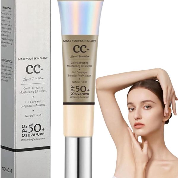 GraGra Foundation Concealer Concealer CC Cream Full Coverage Foundation Anti Redness3 In