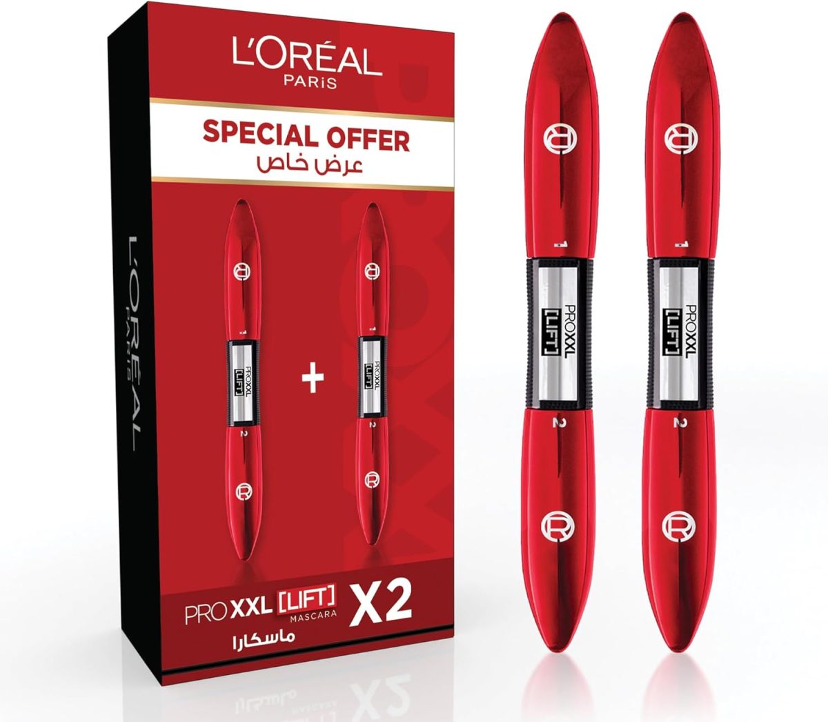 LOreal Paris LOreal 2X PRO XXL LIFT Mascaras with Pro Keratin