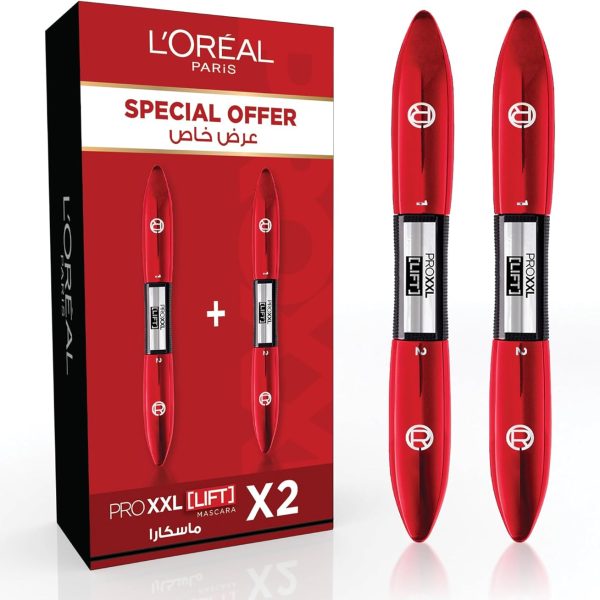 LOreal Paris LOreal 2X PRO XXL LIFT Mascaras with Pro Keratin