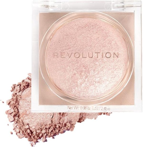 Makeup Revolution Beam Bright Highlighter All Over Face Glow Powder