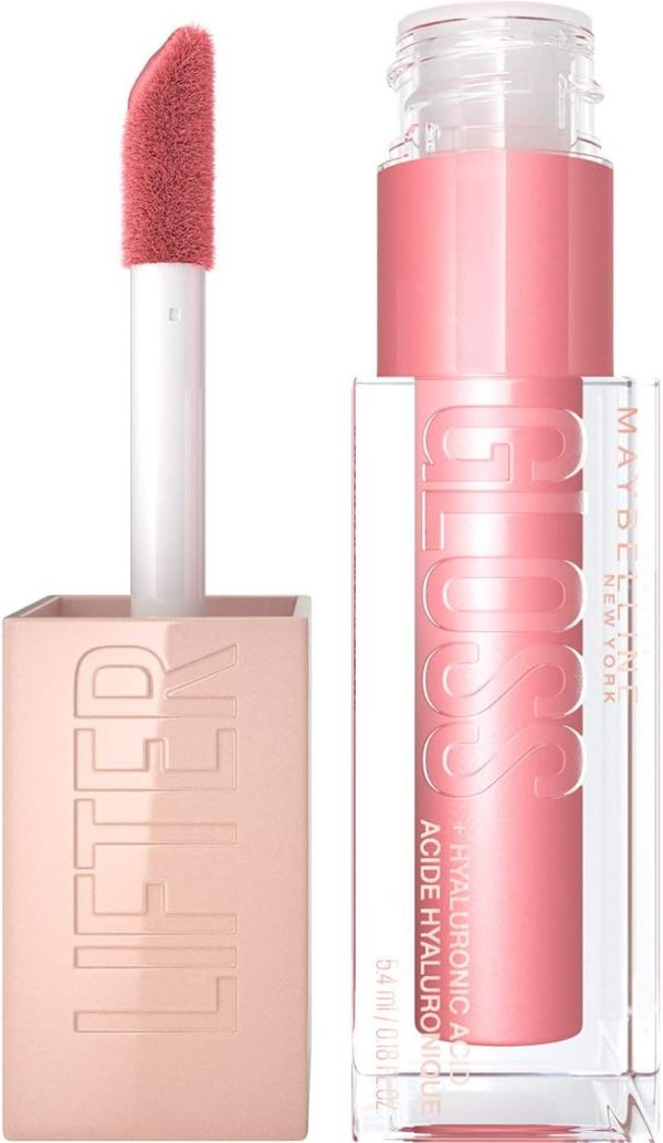 Maybelline New York Plumping Hydrating Lip Gloss with Hyaluronic Acid 5.4ml Shade 004 Silk