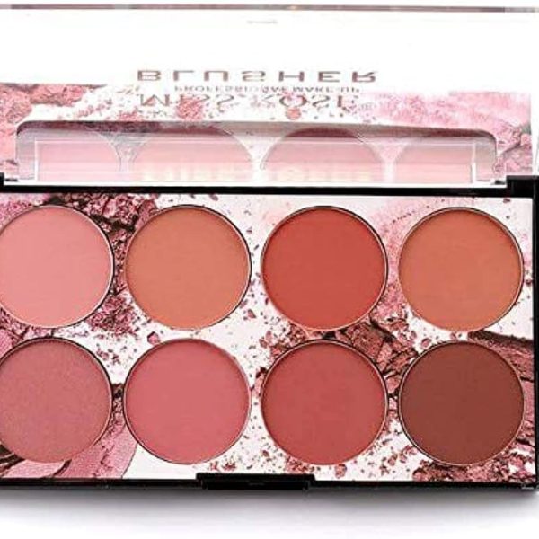 Miss Rose 8 Colors Blush Blusher Powder Palette Face Cosmetic